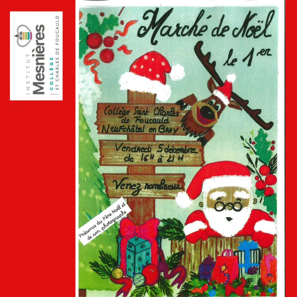 Marché Noël, Saint Charles de Foucauld